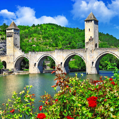 Voyage à vélo - Compostelle à vélo : Cahors - Saint Jean Pied de Port