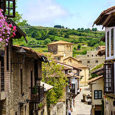 Randonnée Compostelle Camino del Norte de Santillana del Mar à Oviedo