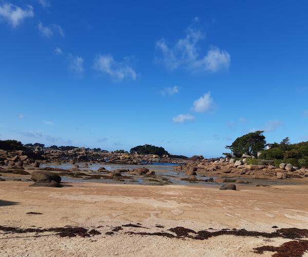 Bretagne : La Côte de Granit Rose, de la Pointe du Château à Lannion