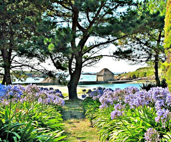 Bretagne : La côte de Granit Rose et l&#039;île de Bréhat