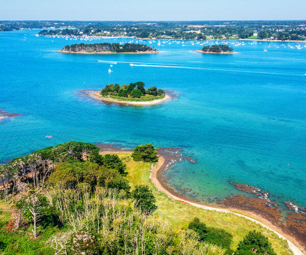 Bretagne : D&#039;Auray à Vannes, le golfe du Morbihan