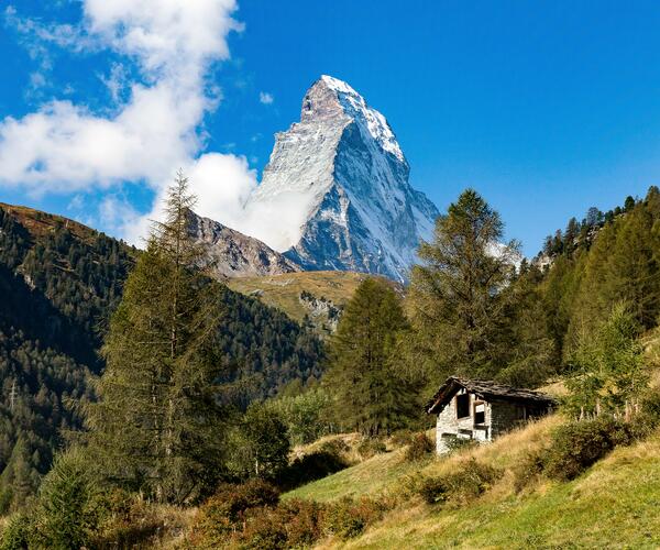 Italie : Massif du Cervin et Alpes italiennes