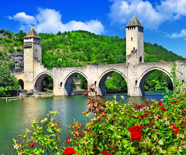 Compostelle à vélo : Cahors - Saint Jean Pied de Port