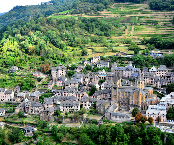 Compostelle grand Confort : Le Puy en Velay - Conques