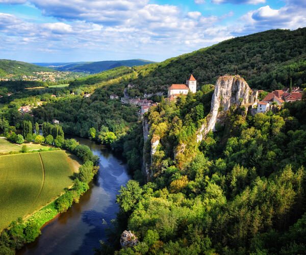 Compostelle à vélo : Le Puy en Velay - Cahors