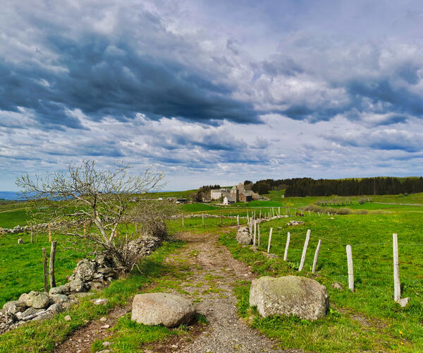 Tour de l&#039;Aubrac via La Baume et le Col de Trebatut