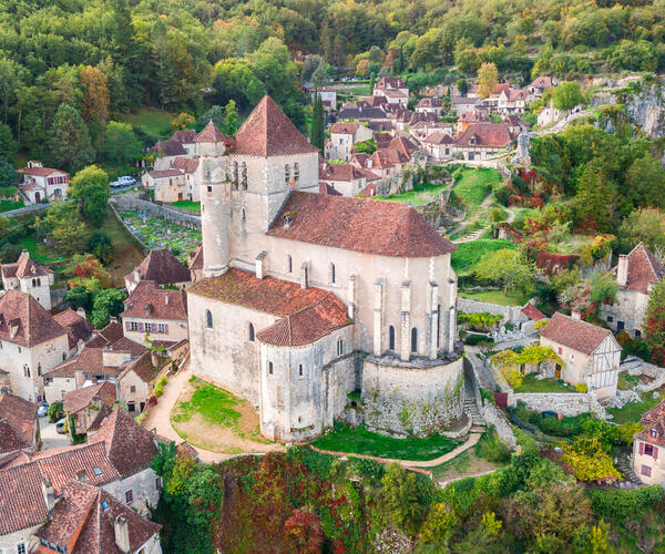 Figeac - Cahors par la vallée du Célé