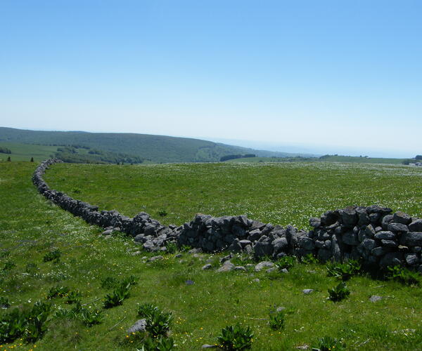 Tour de l&#039;Aubrac via La Baume et le Col de Trebatut