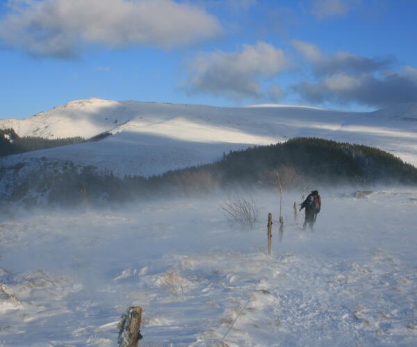 Auvergne : Les Volcans d&#039;Auvergne en raquettes