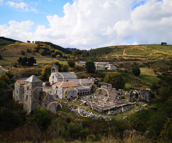 Ardèche : Les monts d&#039;Ardèche et ligne de partage des eaux