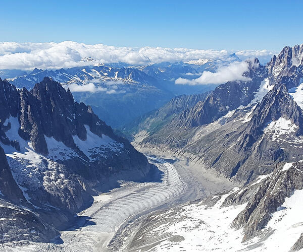 Alpes : Les Panoramas du Mont-Blanc