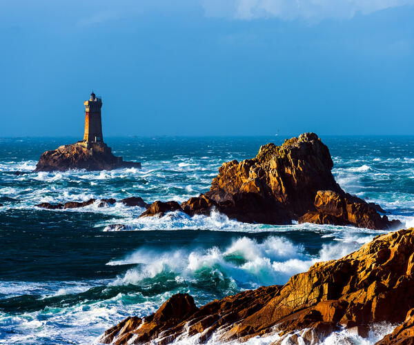 Bretagne : La Pointe du Raz, le Cap Sizun