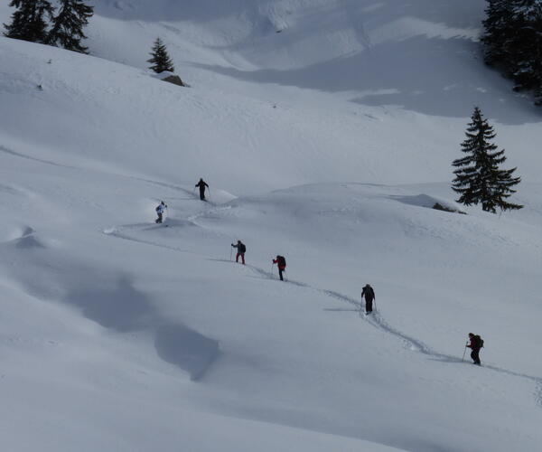 Alpes : La traversée des Aravis en raquettes