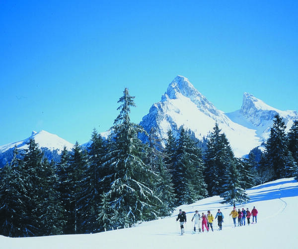 Alpes : Raquettes et bien-être au pays du Léman