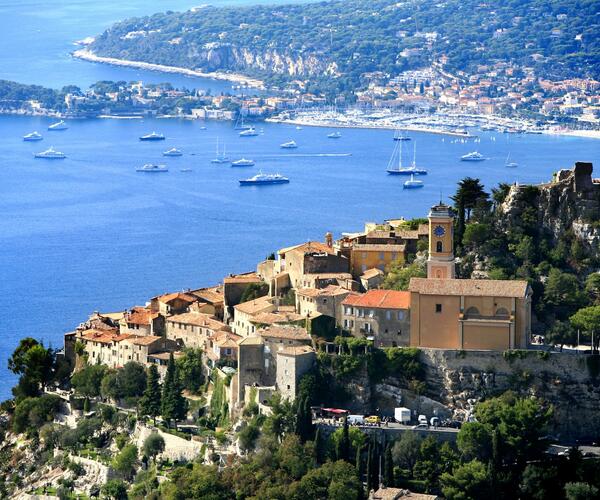 Alpes d&#039;Azur : Les villages perchés