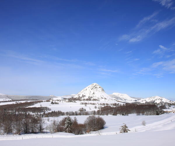 Ardèche : Les monts d&#039;Ardèche et les sources de la Loire en raquettes