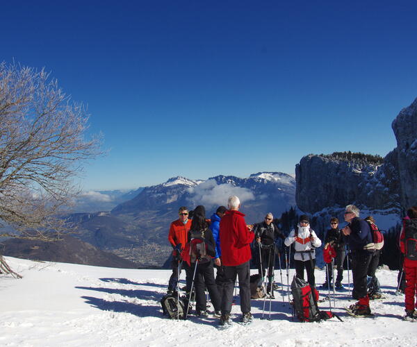 Alpes : Vercors au pays des 4 montagnes en raquettes