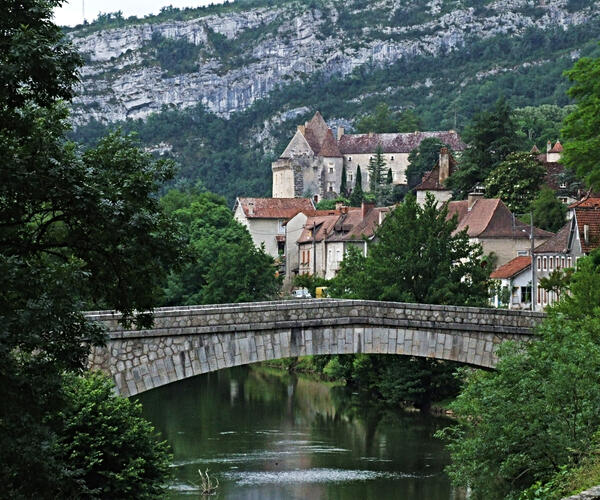 Figeac - Cahors par la vallée du Célé