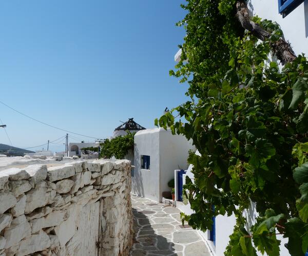 Grèce : Les Cyclades, l&#039;île de Santorin