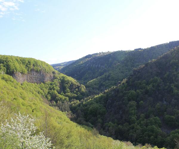 Auvergne : Vallée et Gorges de l&#039;Allier, de Saint-Cirgues au Pont d&#039;Alleyras