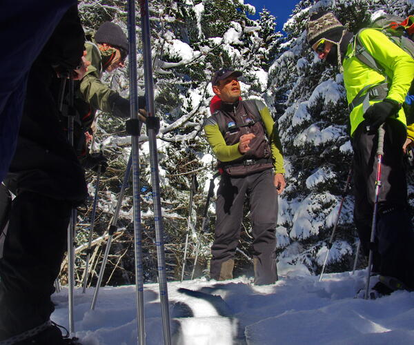 Alpes : Vercors au pays des 4 montagnes en raquettes