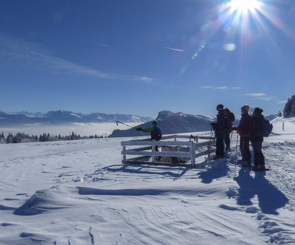 Alpes : Vercors, 1 jour, 1 village en raquettes