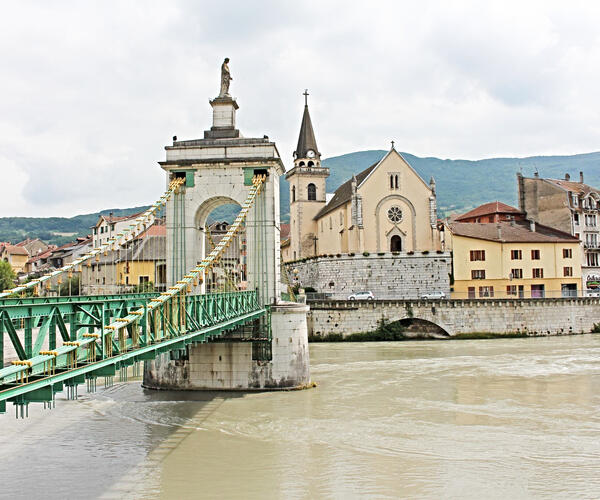 Le Rhône à Vélo de Genève à Lyon