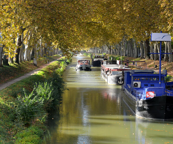 Le Canal des 2 mers : de Bordeaux à Sète