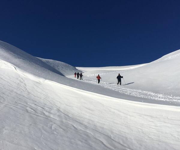 Alpes : La vallée de Névache en raquettes