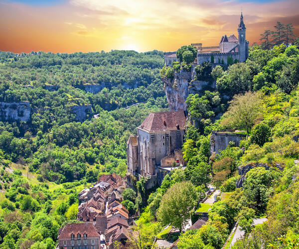 La boucle des variantes par Rocamadour et la Vallée du Célé