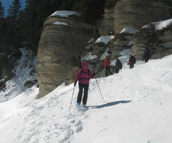 Alpes : Vercors, 1 jour, 1 village en raquettes