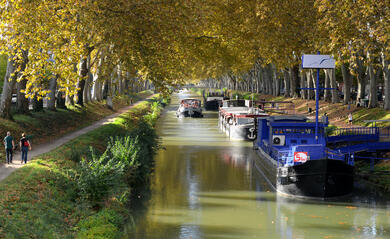 Le Canal des 2 mers : de Bordeaux à Sète