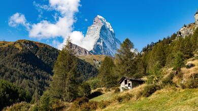 Italie : Massif du Cervin et Alpes italiennes