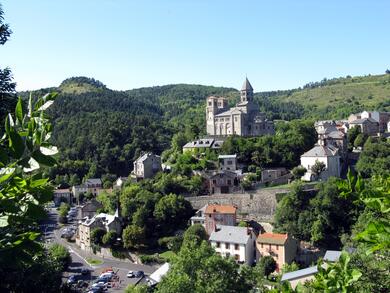 Auvergne : Massif du Sancy en étoile