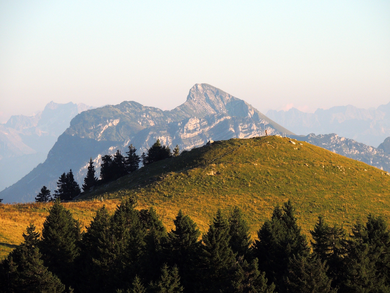Massif des Bauges : Le Tour des Bauges en raquette en liberté