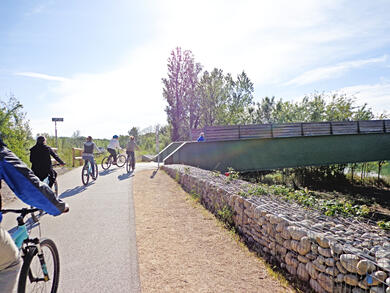 Le Rhône à Vélo : De Lyon à Montélimar