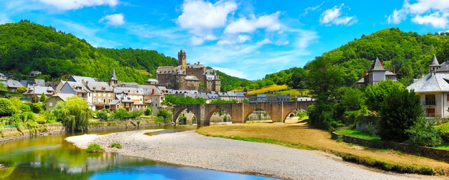 La section du Chemin de Saint-Côme-d’Olt à Estaing 